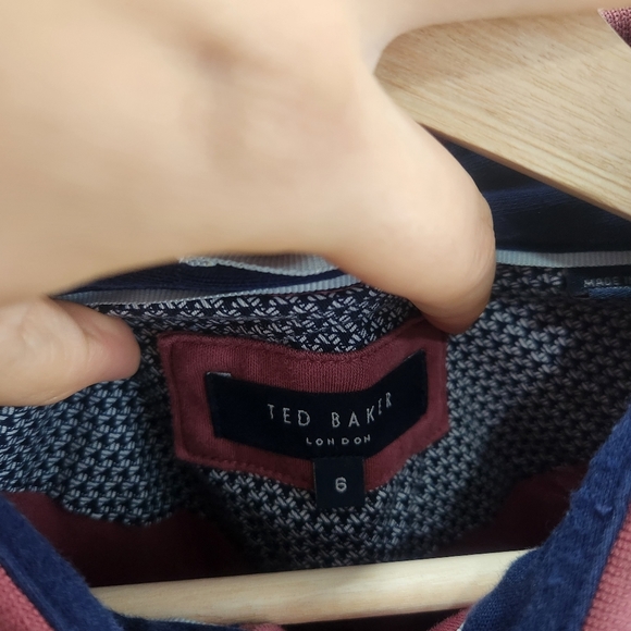 Ted Baker Short Sleeve Polo Shirt size 6 - Picture 4 of 8